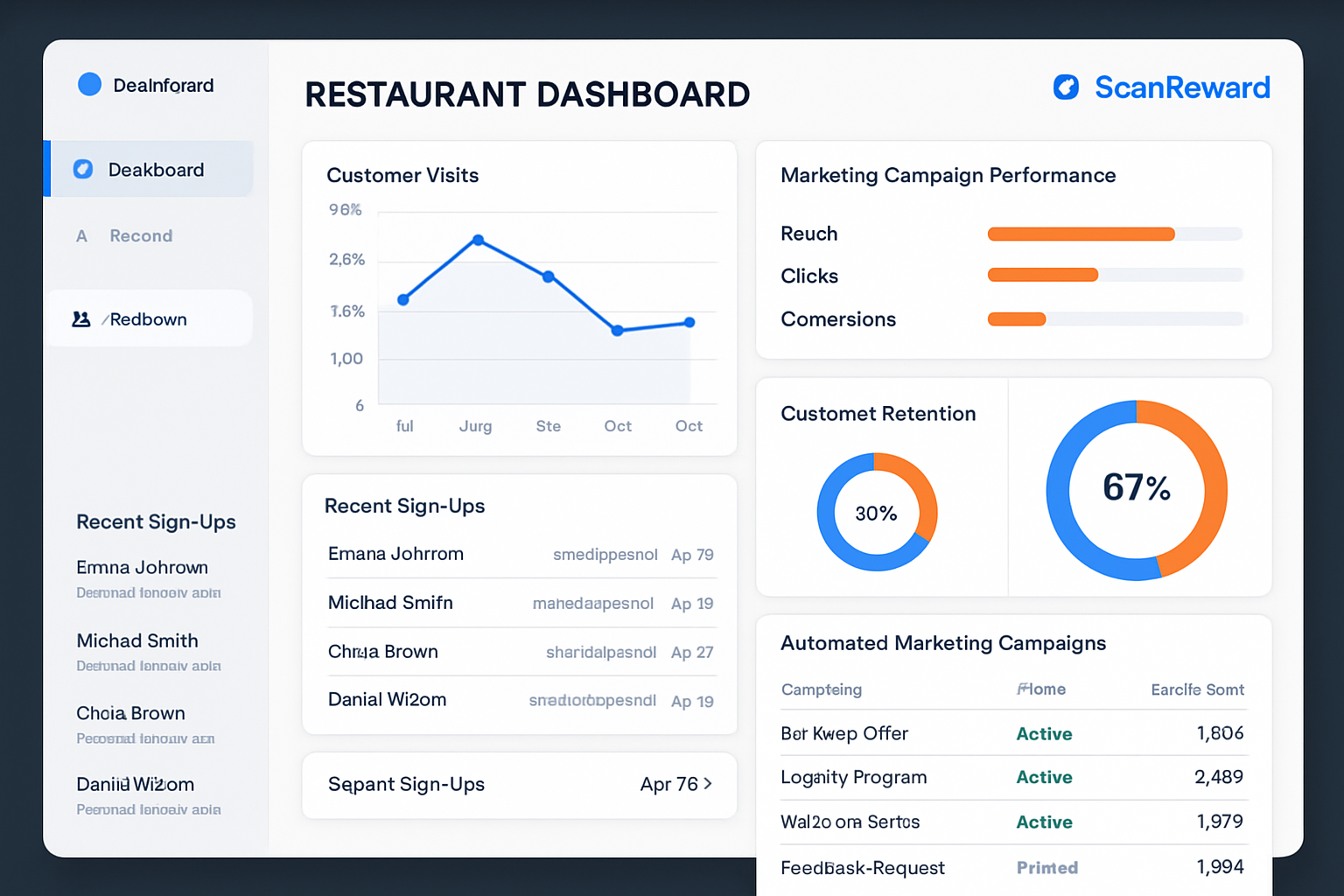 ScanReward Dashboard